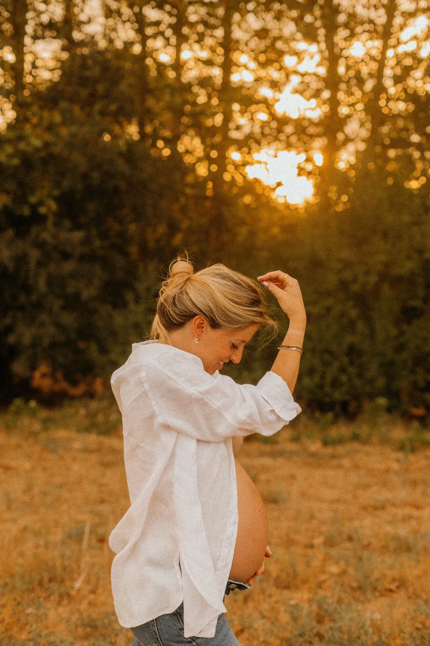 Fotografía de sesión Embarazo en el Maresme - Lorea Fotografía