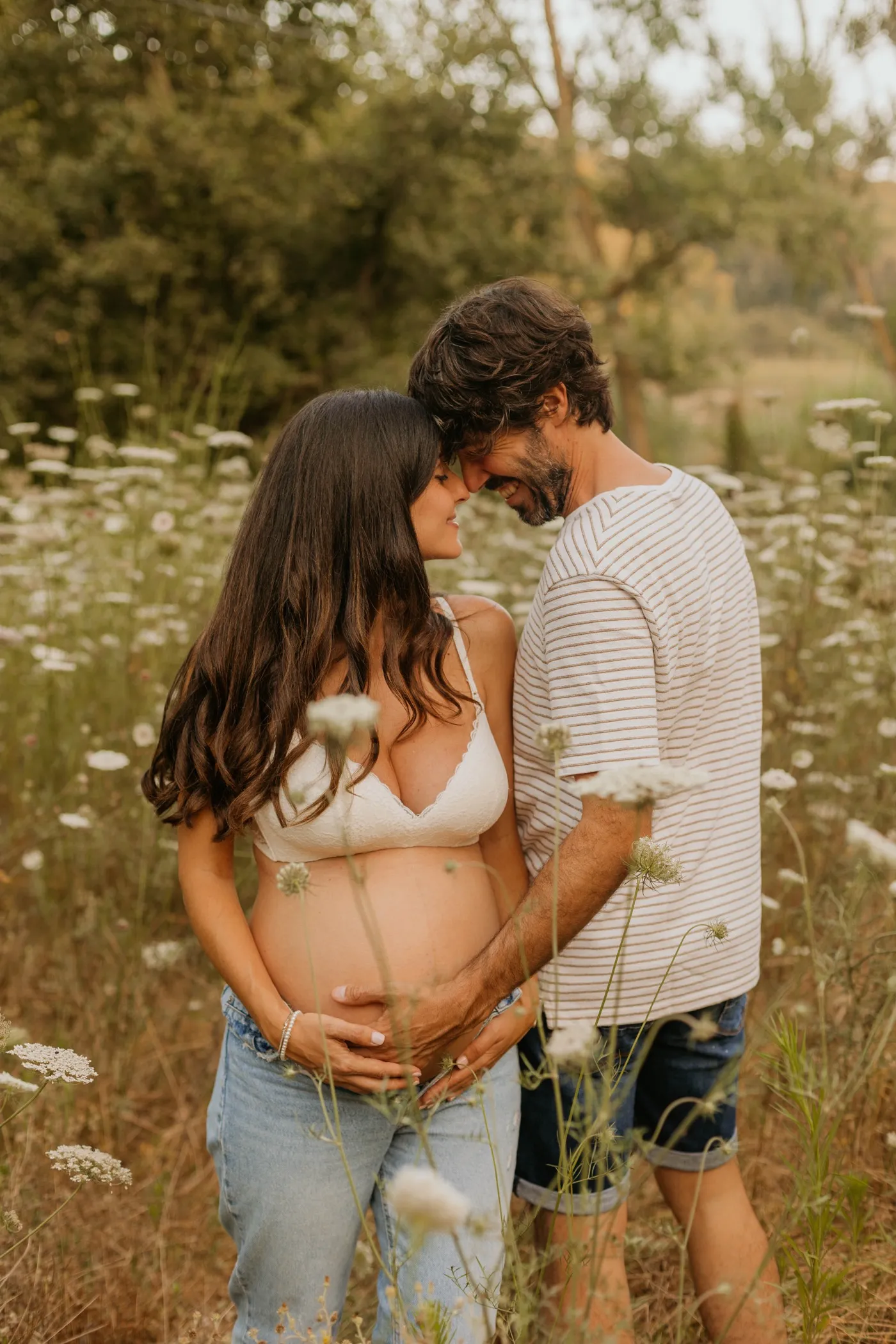 Fotografía de sesión Embarazo en el Maresme - Lorea Fotografía