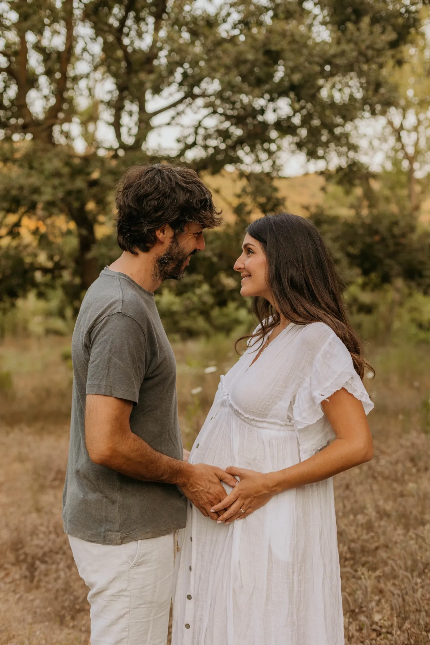 Fotografía de sesión Embarazo en el Maresme - Lorea Fotografía