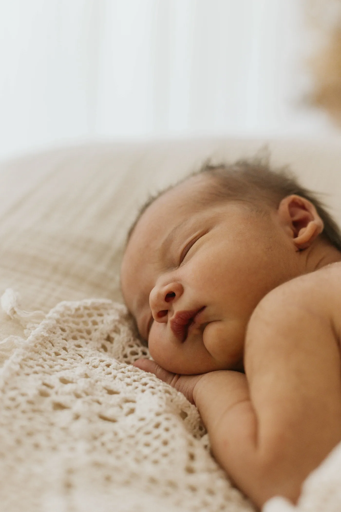 Fotografía de sesión Newborn en el Maresme - Lorea Fotografía