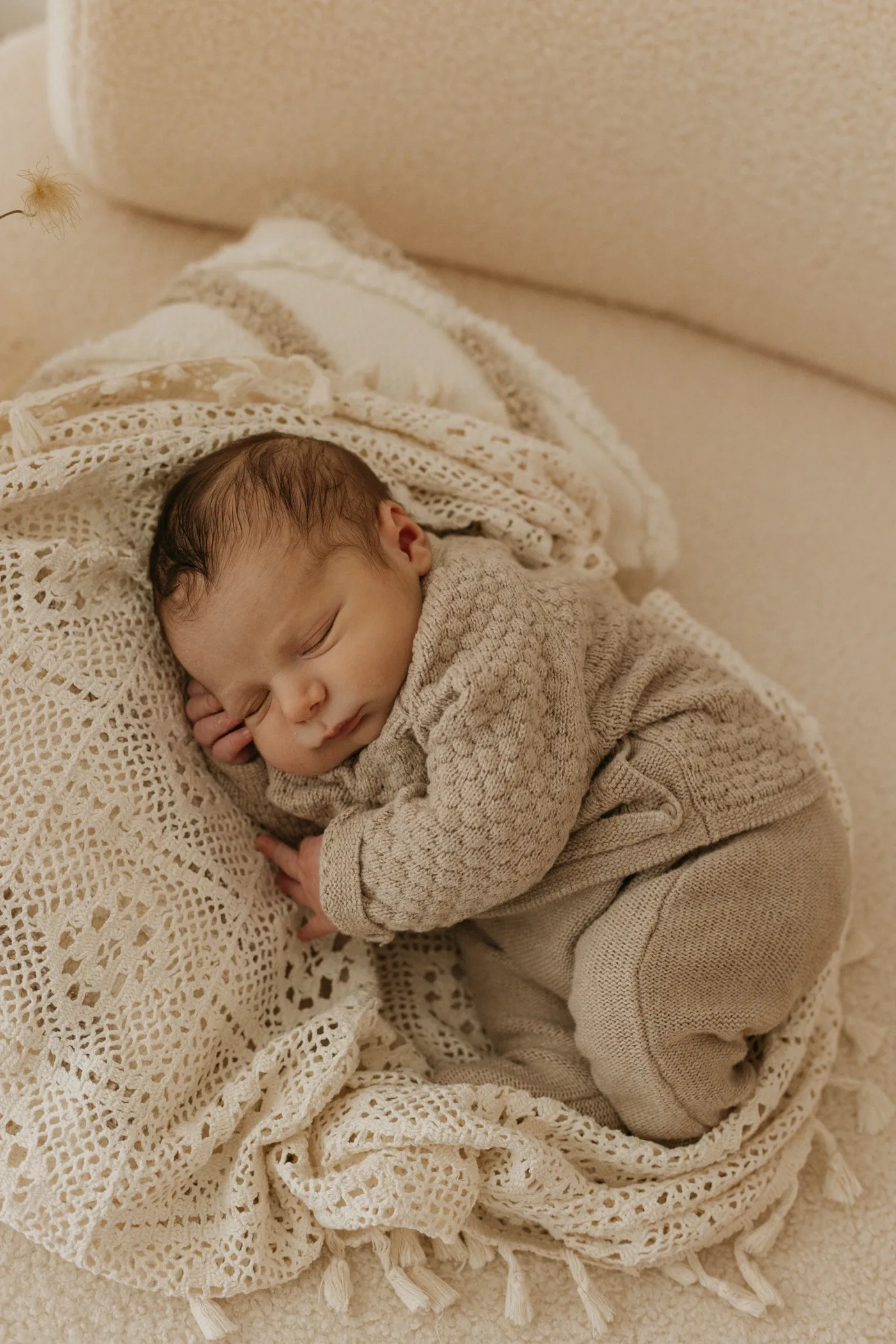 Fotografía de sesión Newborn en el Maresme - Lorea Fotografía